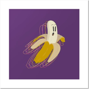 Flying Banana! Posters and Art